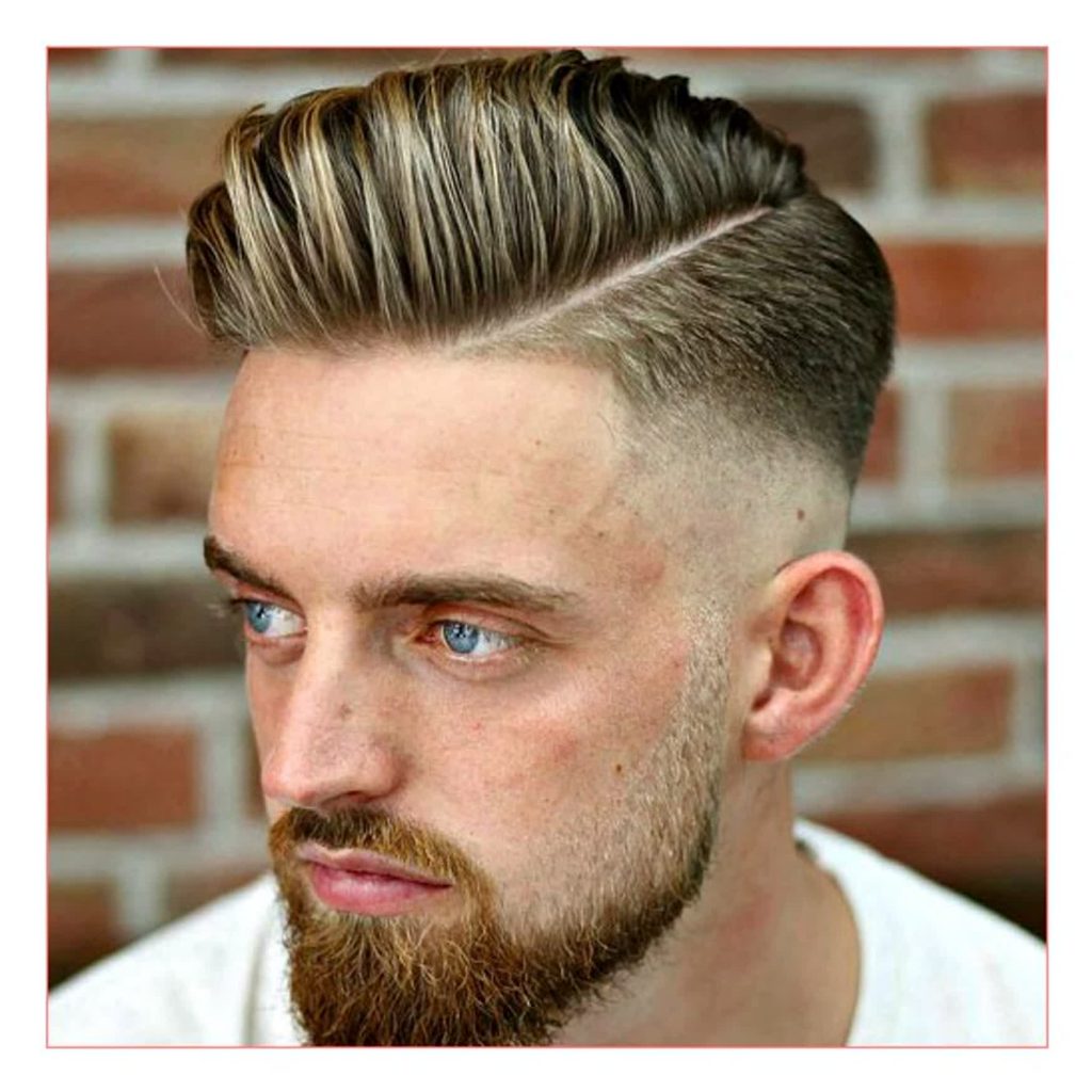 Good Haircuts For Men With Thin Hair together with Hard Part Haircut