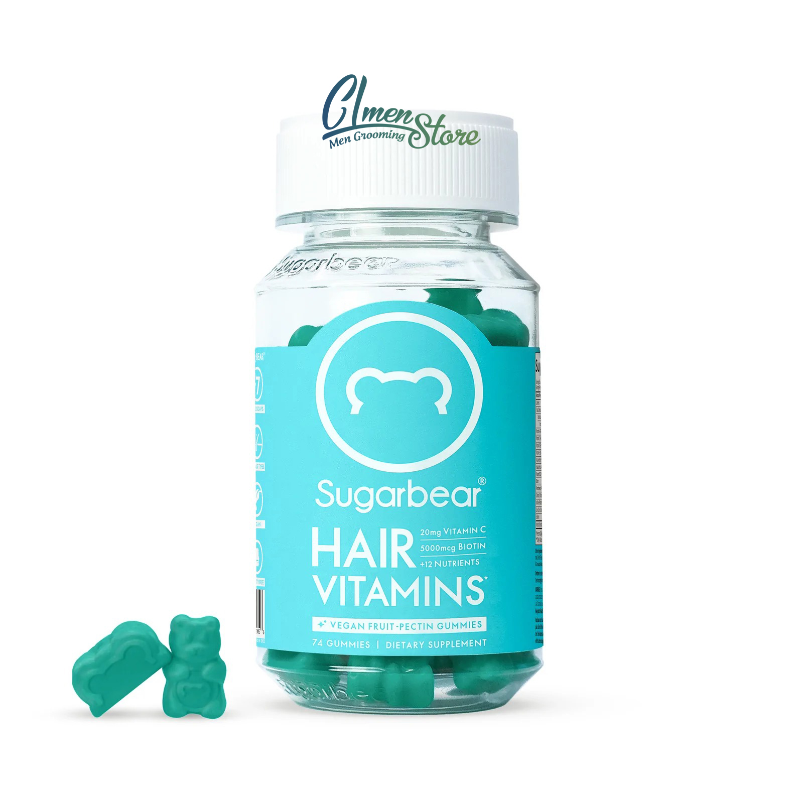 Kẹo gấu SugarBearHair Vitamins - 74 viên (kích thích mọc tóc) - Mới nhất  2022 Phục hồi mái tóc của bạn