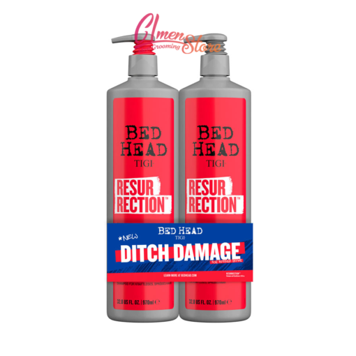 Gội Xả Tigi Bed Head Đỏ Resurrection - phục hồi hư tổn cho tóc (Bản mới)