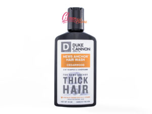 duke cannon news anchor hair wash cedarwood