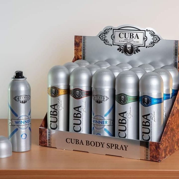 Cuba Black Body Spray