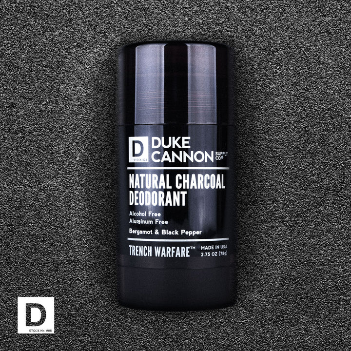 Duke Cannon Natural Charcoal Bergamot & Black Pepper