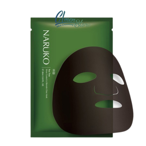 mặt nạ Naruko Tea Tree Shine Control & Blemish Clear Mask