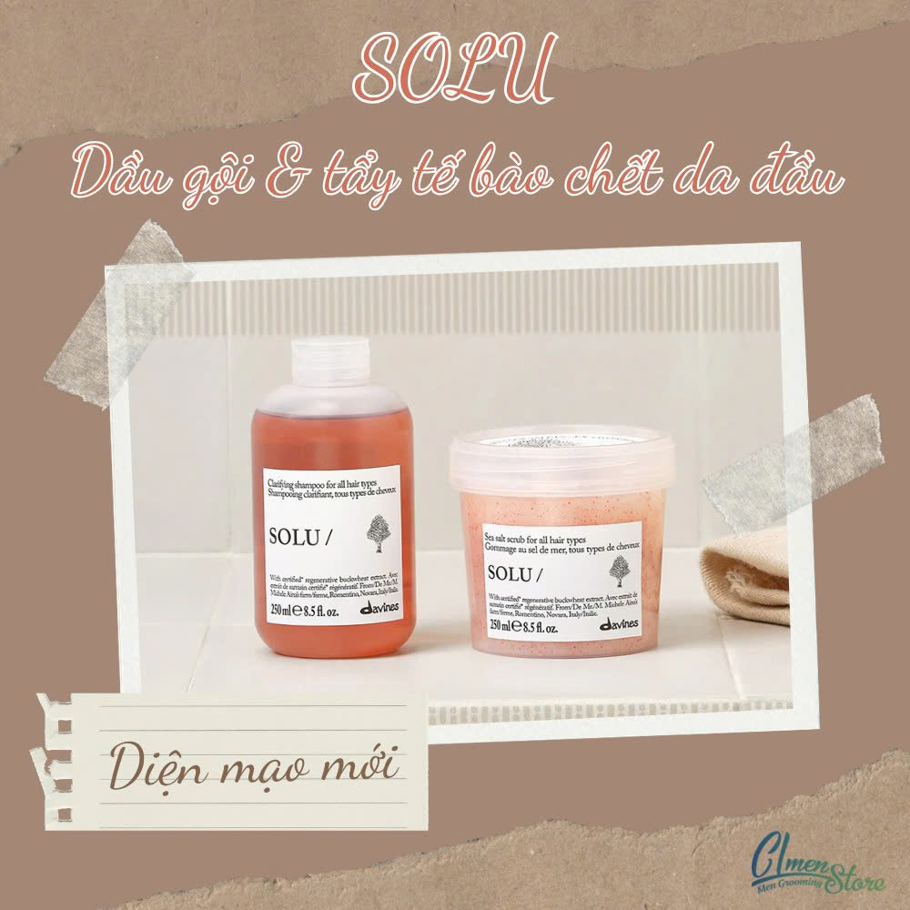 Dầu gội Davines Solu Shampoo