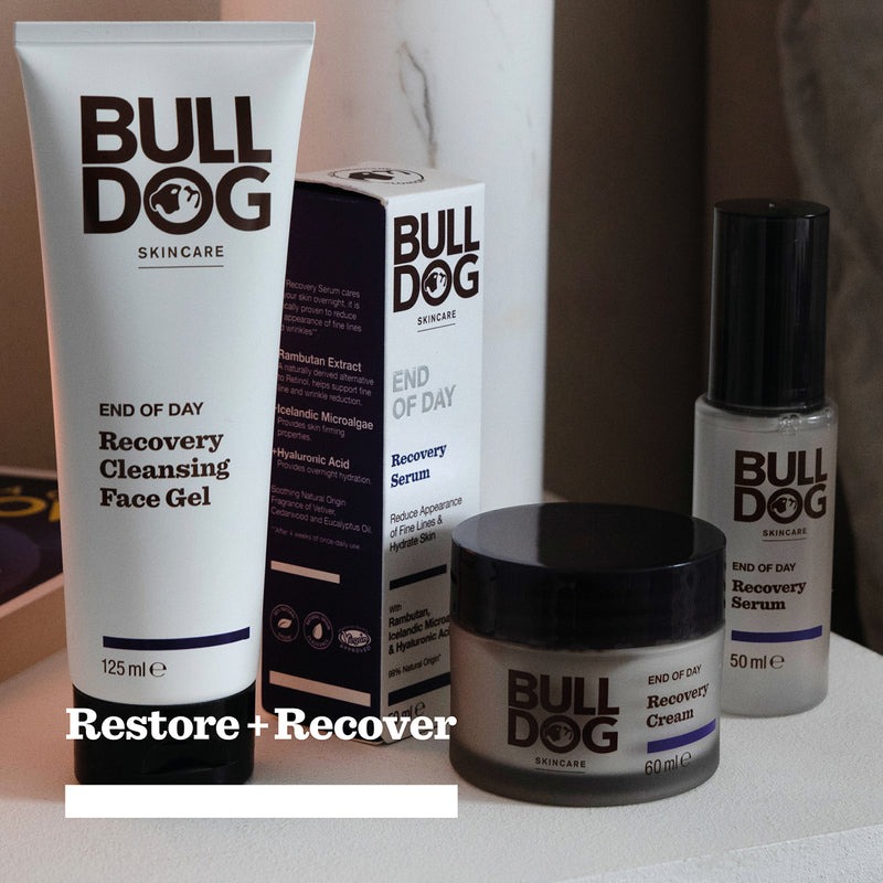 sữa rửa mặt bulldog end of day recovery cleansing face gel