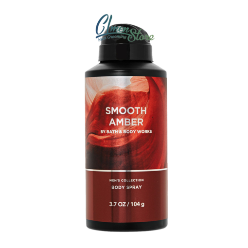 Xịt khử mùi toàn thân Bath & Body Works Smooth Amber Body Spray - 104g