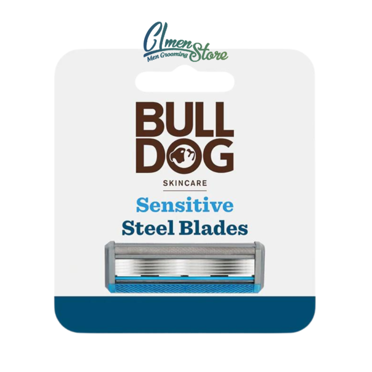 Lưỡi dao cạo râu Bulldog Sensitive Steel Blades (4 bộ)
