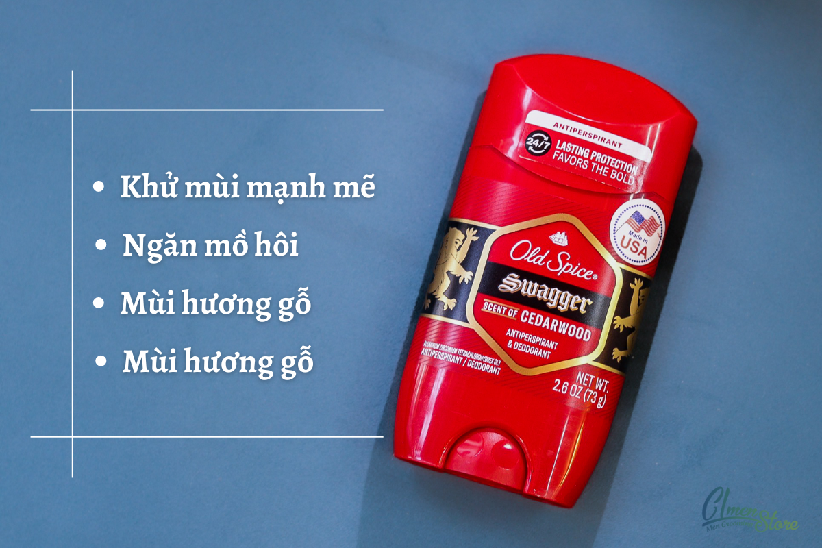 Lăn khử mùi Old Spice Swagger Antiperspirant & Deodorant