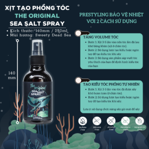 xịt tạo phồng tóc the original sea salt spray by clmensstore