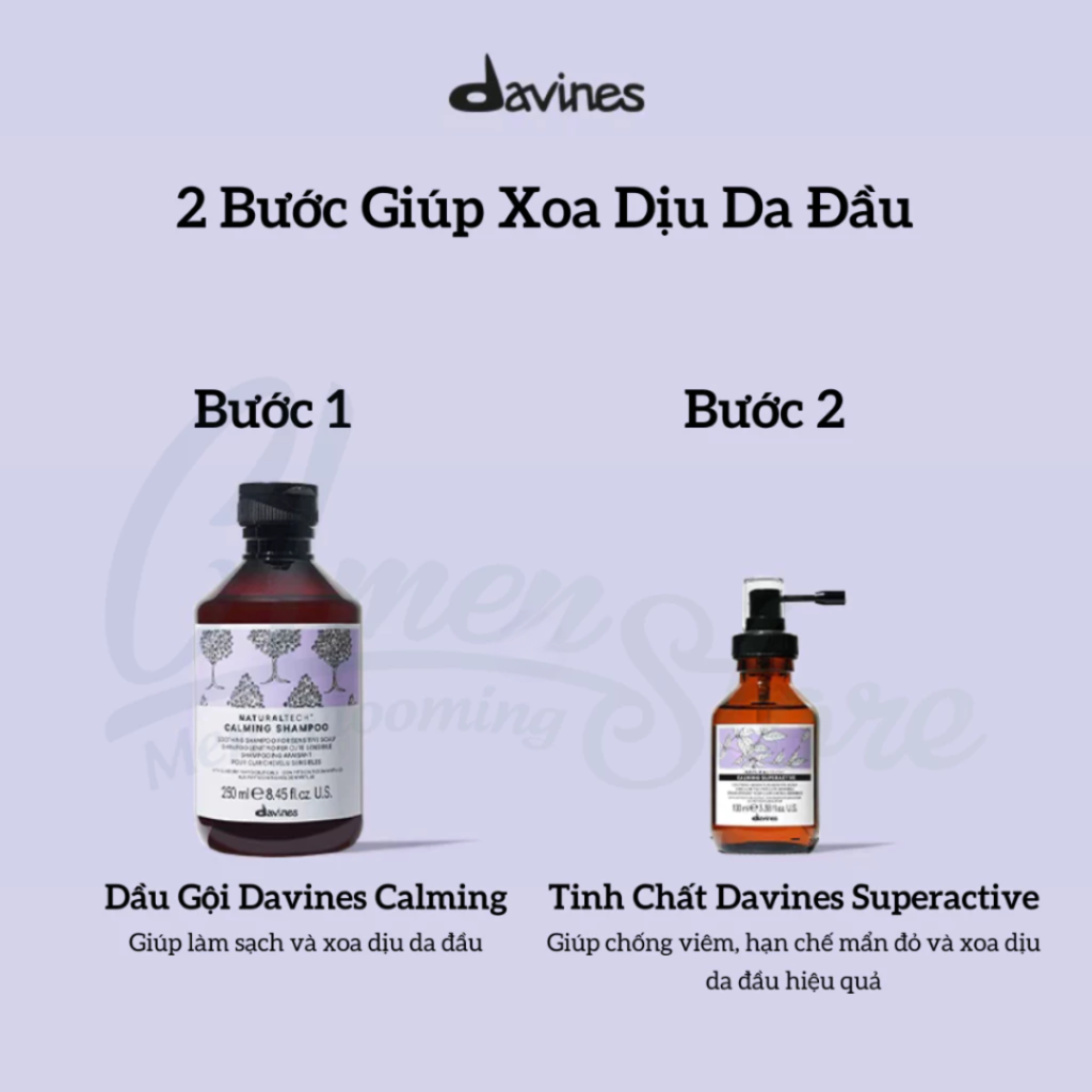davines calming superactive