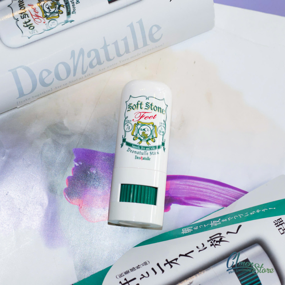 Lăn khử mùi chân Deonatulle Soft Stone For Feet đá khoáng dạng sáp kháng khuẩn giảm mồ hôi - 7g