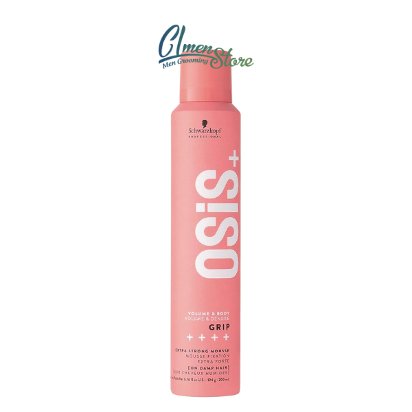 Bọt tạo kiểu OSiS+ Grip Extra Strong Mousse - 200ml