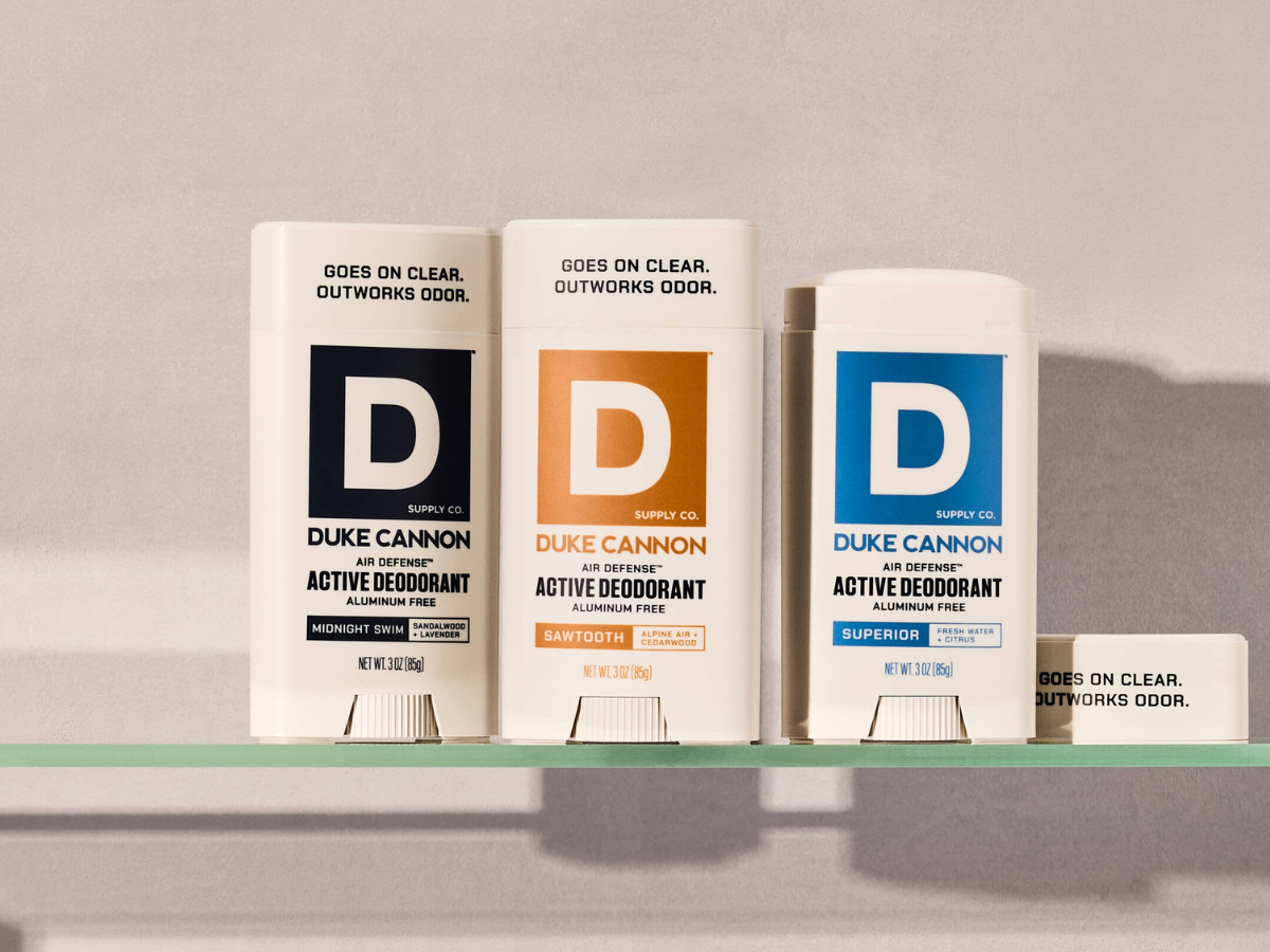 Lăn khử mùi Duke Cannon Air Defense Active Deodorant - Aluminum Free