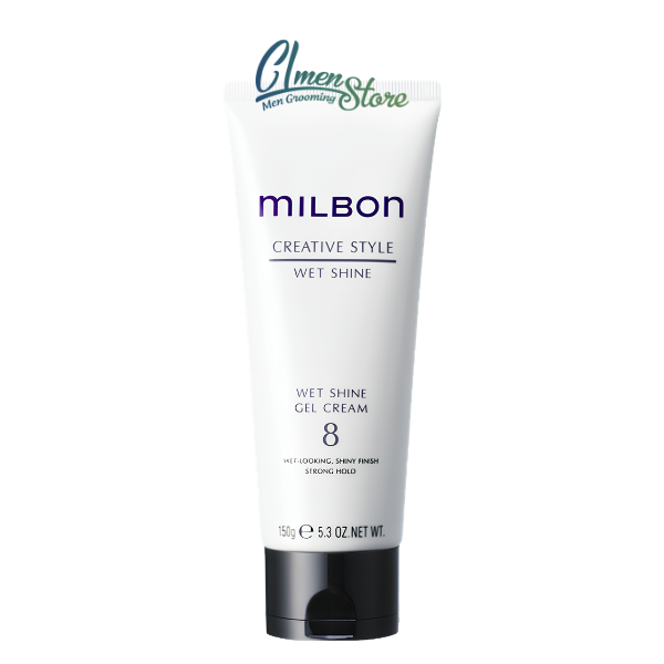 Kem tạo kiểu tóc Milbon Wet Shine Gel Cream 8 - 150g