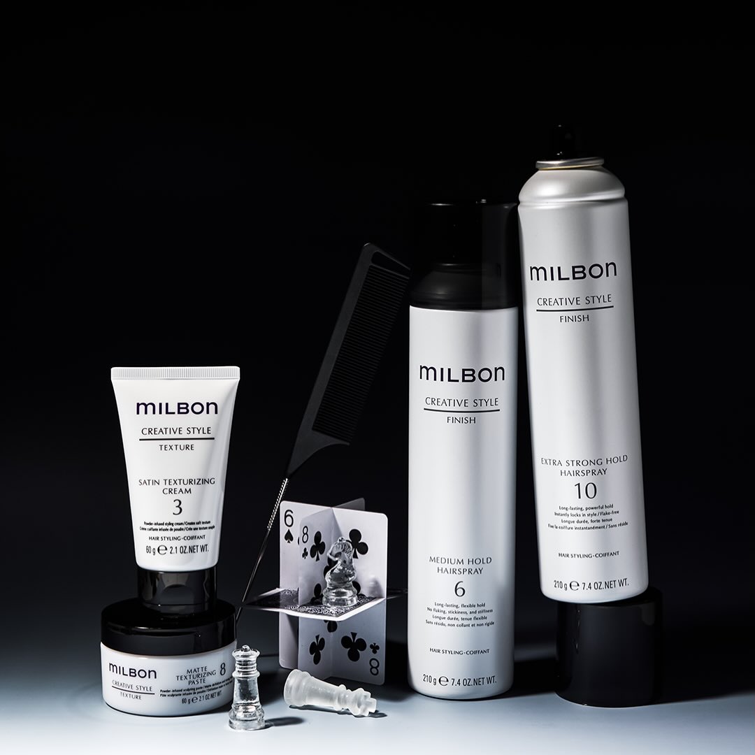 Gôm Milbon Medium Hold Hair Spray 6