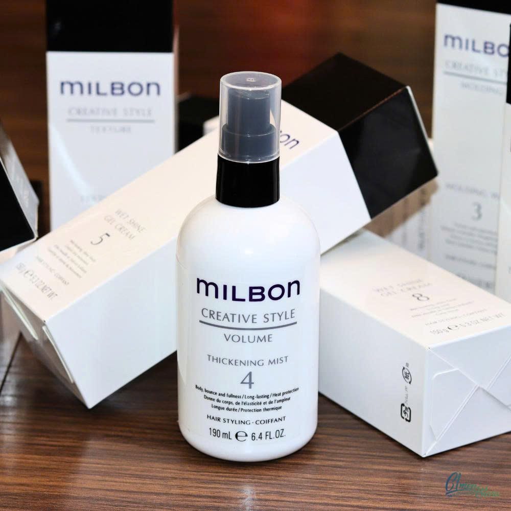 Xịt tạo phồng Milbon Thickening Mist 4 - 190ml 